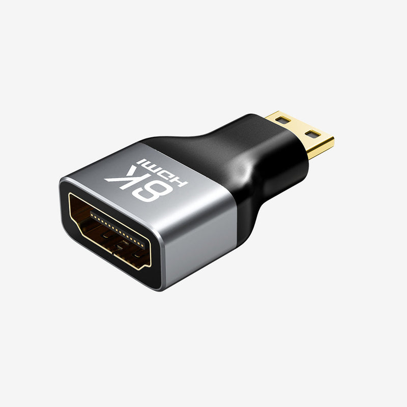 CABLETIME Bidirectional 8K Mini HDMI Male to HDMI Female Adapter