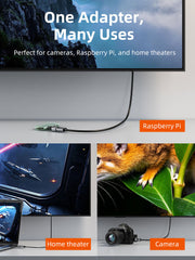CABLETIME Bidirectional 8K Mini HDMI Male to HDMI Female Adapter