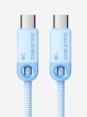 CABLETIME 60W USB-C cable in Sky Blue