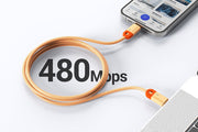 CABLETIME USB-C cable 480Mbps data transfer feature