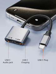 CABLETIME USB-C audio adapter feature 7
