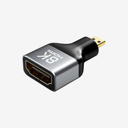 CABLETIME 8K@60Hz Bidirectional Micro HDMI to HDMI Adapter