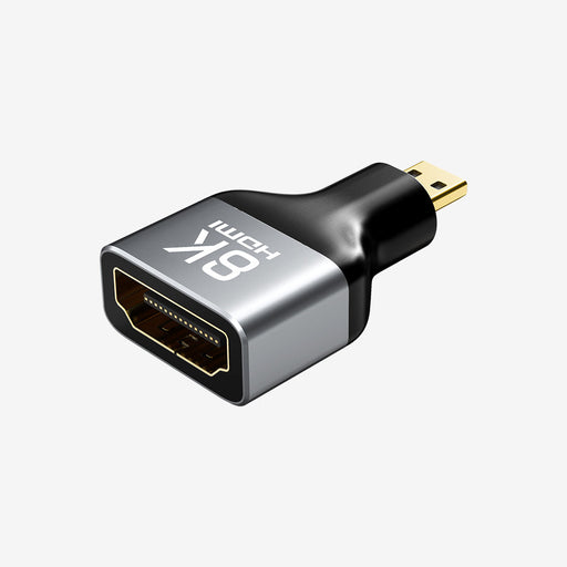 CABLETIME 8K@60Hz Bidirectional Micro HDMI to HDMI Adapter