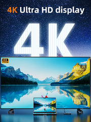 CABLETIME 9-in-1 USB-C Hub with 4K HDMI, Charging, Ethernet & Audio Jack