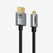 CABLETIME 8K60Hz Micro HDMI to HDMI Cable Bi-Direction for Raspberry Pi 4