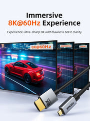 CABLETIME 8K60Hz Micro HDMI to HDMI Cable Bi-Direction for Raspberry Pi 4