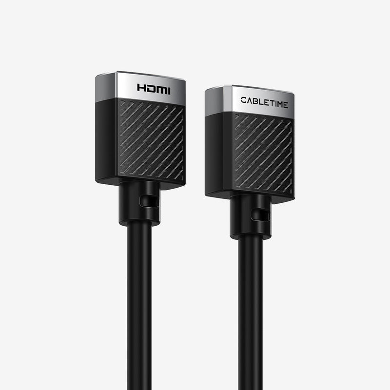 CABLETIME HDMI Female to Female Extension Cable 4K@60Hz, 0.5m