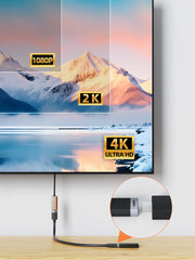 CABLETIME HDMI Female to Female Extension Cable 4K@60Hz, 0.5m