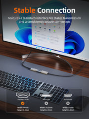 CABLETIME HDMI coupler size