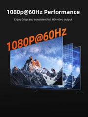 CABLETIME HDMI Extender over Cat5e/Cat6, 1080p@60Hz up to 60m, Loop-Out, IR & EDID