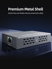 CABLETIME HDMI Extender over Cat5e/Cat6, 1080p@60Hz up to 60m, Loop-Out, IR & EDID