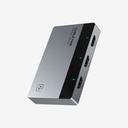 CABLETIME 3-Port HDMI Switch, 4K@60Hz, IR Remote + Manual Control