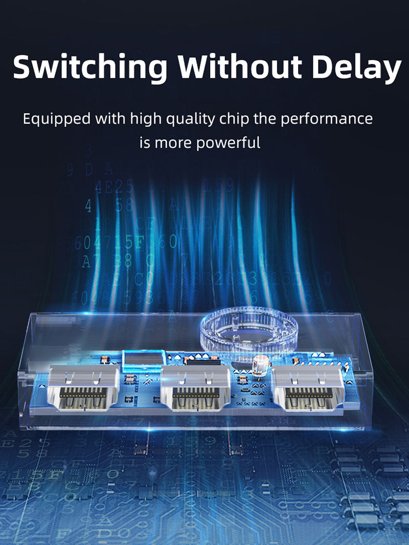 CABLETIME CP34G HDMI 2.1 switch VRR HDR and high-refresh features