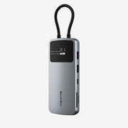 CABLETIME 4K 60Hz USB-C Multiport Hub with HDMI, DisplayPort, LAN & 100W PD
