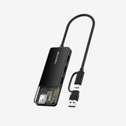 CABLETIME 10Gbps USB A 3.2 Hub USB-A / USB-C to 4-Port USB-A Hub for Laptop