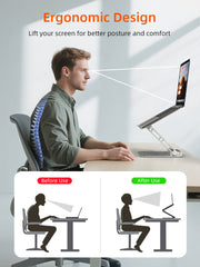 CABLETIME Laptop Docking Station Stand 8-in-1 for MacBook