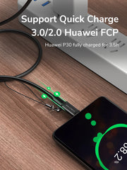 CABLETIME USB-C to Micro USB 2.0 Adapter OTG 480Mbps Fast Charge