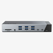 Cable Time 20 IN 1 DisplayLink Thunderbolt 4 Docking Station Triple Monitor for Macbook Pro | CT-TB201-AG