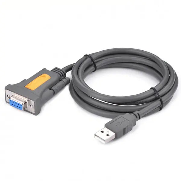 UGREEN USB 2.0 to RS232 Adapter Cable 1.5M USB A Male DB9 Serial Female Converter Prolific Chipset POS Scanner GPS (20201)