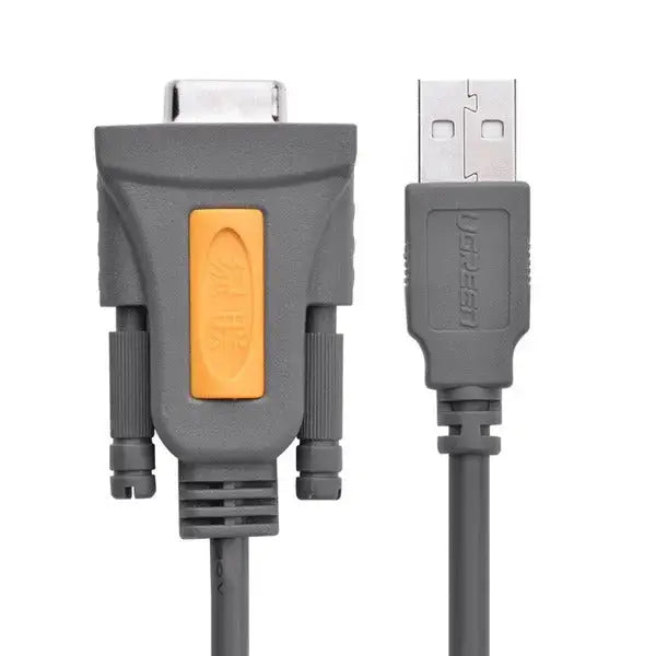 UGREEN USB 2.0 to RS232 Adapter Cable 1.5M USB A Male DB9 Serial Female Converter Prolific Chipset POS Scanner GPS (20201) Ugreen