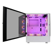 Huntkey GX660T Gaming PC Case (White) Huntkey