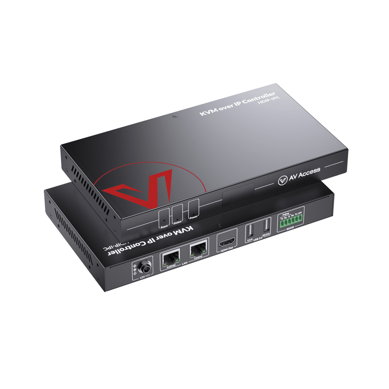 AV Access HDIP-IPC KVM over IP Controller – Web UI, iPad App & RS232 Control for 4KIPJ200 Systems