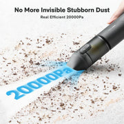 HOTO 4-in-1 Air Duster & Vacuum – Handheld 20,000 Pa Strong Suction, Blower/Inflator, Compact for Car, Desk & Home Use - Hoto India