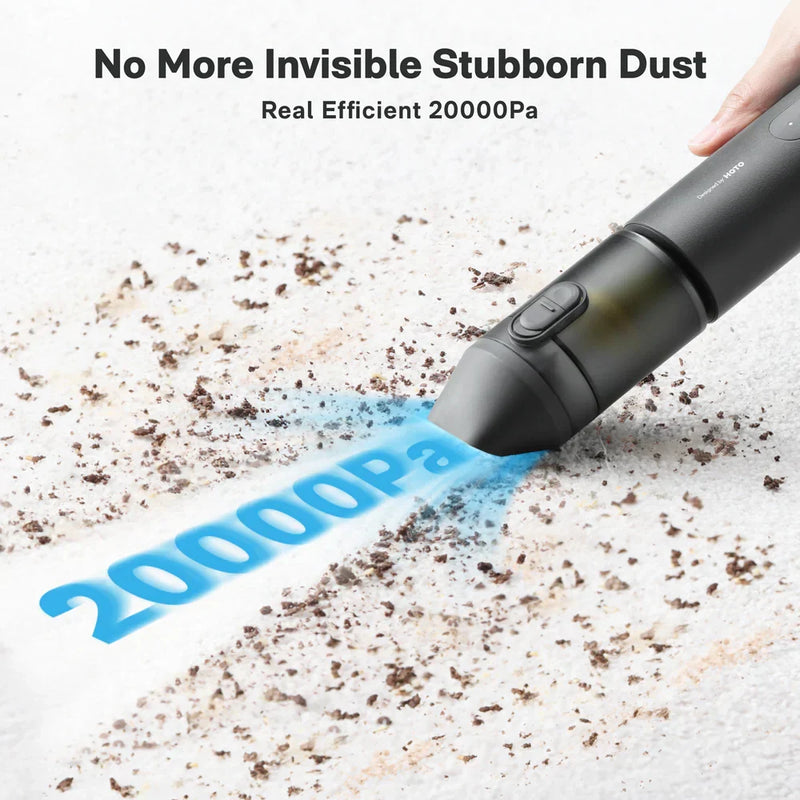 HOTO 4-in-1 Air Duster & Vacuum – Handheld 20,000 Pa Strong Suction, Blower/Inflator, Compact for Car, Desk & Home Use - Hoto India