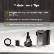 HOTO BlowVac handheld vacuum – Care and maintenance