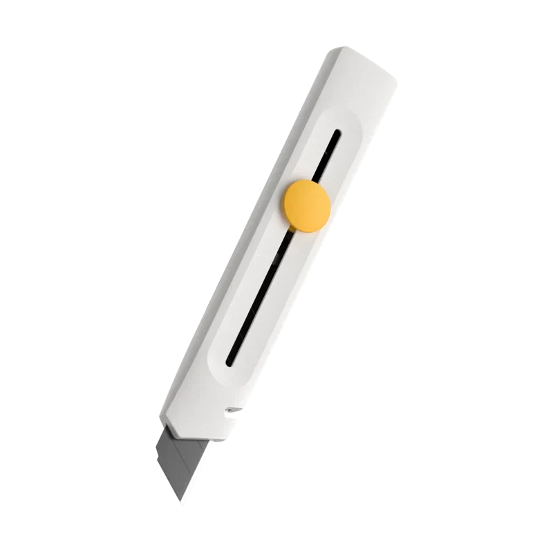 HOTO Premium Utility Knife – Heavy-Duty Retractable Cutter with Quick-Change Blade, Ergonomic Anti-Slip Grip for Packaging, DIY & Warehouse Use - Hoto India