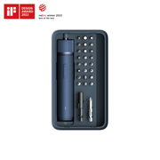 HOTO Electric Screwdriver Kit, 3.6V Cordless Screwdriver Set, Upgraded Capacity, Magnetic Case Lid, Mechanical Knob, 25 S2-steel Bits, 1500 mAh 800 Times, Manual & Electric, USB-C Charging, LED Light - Hoto India
