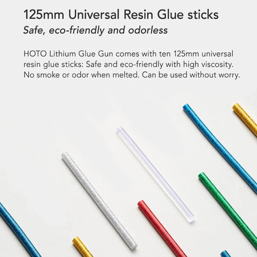 HOTO Hot Glue Sticks, 20 Pcs Glitter Hot Glue Sticks, Glue Gun Sticks, Colored Glue Sticks, 6 Colors for DIY Projects and Arts Crafts DIY Fabric, 5" x 0.28" - Hoto India