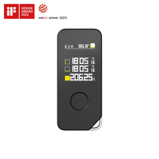 HOTO Laser Measure Pro – Smart Digital Laser Distance Meter (Up to 50 m/164 ft), Bluetooth App Sync, 5 Measuring Modes, USB-C Rechargeable - Hoto India