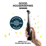HOTO Wand Cordless Spin Scrubber 12-Piece Ultimate Kit