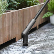 HOTO Electric Spin Scrubber – Cordless Long-Handle Cleaning Brush with 6 Replaceable Heads, IPX7 Waterproof, Up to 110 Min Runtime, for Bathroom, Floor, Tile & Kitchen