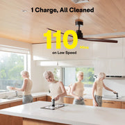HOTO Grip™ Cordless Spin Scrubber – 400 RPM, IPX7, 6 Cleaning Attachments
