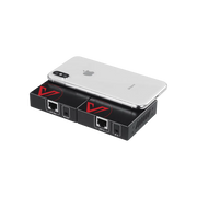 AV Access HDEX40-L 1080P HDMI Extender Kit, 50m/164ft HDMI Balun over Cat5e/6a/7, IR Control, PoC, EQ Switch