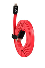 STK Noodle Data Sync Charge Cable for iPhone (RED) STK