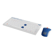 Rapoo 8000M Multi-mode Wireless Keyboard & Mouse Combo – Mumbai Indians Edition