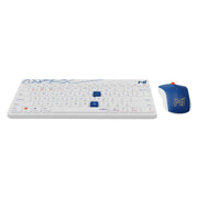 Rapoo 8000M Multi-mode Wireless Keyboard & Mouse Combo – Mumbai Indians Edition