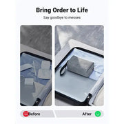 UGREEN Electronics Accessories Storage Bag with Lanyard (Gray)(80520) TeckPot