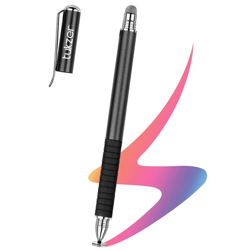 Tukzer TZ-S3-BLK Capacitive Stylus Pen For Touch Screens Devices-Black Tukzer
