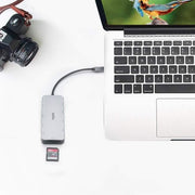 Rapoo XD200C 10-in-1 USB-C Multifunction Adapter