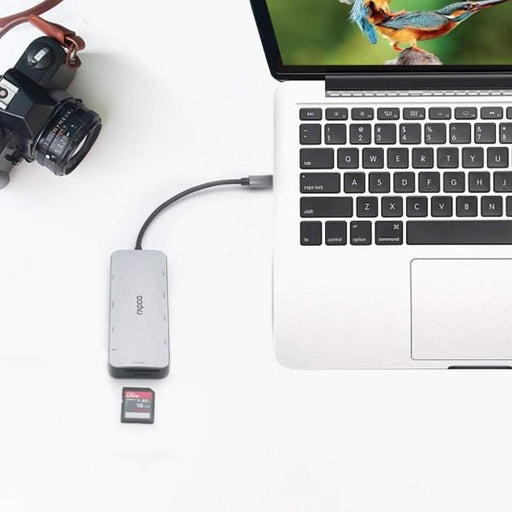 Rapoo XD200C 10-in-1 USB-C Multifunction Adapter