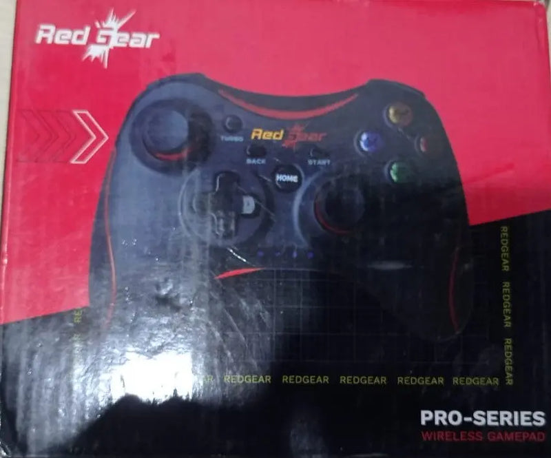 Redgear Pro Series Wireless Gamepad(Open Box/Renewed) Red Gear