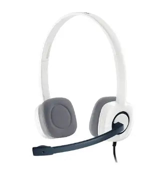 Logitech H150 Stereo Headset  (Cloud White) Logitech