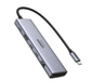 UGREEN USB-C 7-in-1 Multifunctional Adapter HDMI 2 USB-C 3.2 USB-A 3.2 SD/TF Card Reader 100W PD Hub Dock (45521) Ugreen