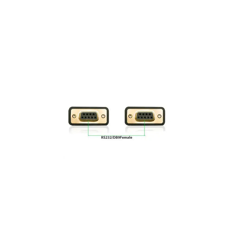 Ugreen 1.5m DB9 RS232 Female To Female Adapter Cable Connects your computer to device with RS-232 compatible (COM port) interface(20149) Ugreen