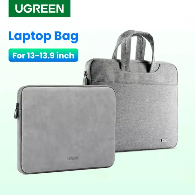UGREEN Laptop Sleeve for 13–13.9″ | Slim Protective Laptop Case – Water-Resistant Three-Layer Design, Shock Absorb Interior + Organized Pockets (20448) TeckPot