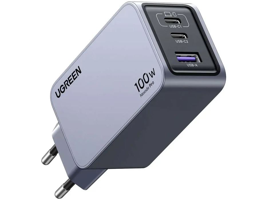 UGREEN Nexode Pro 100W GaN Charger 3-Port PD Fast Charger MacBook iPhone iPad Laptop USB-C Wall Charger Desktop 25874 Ugreen